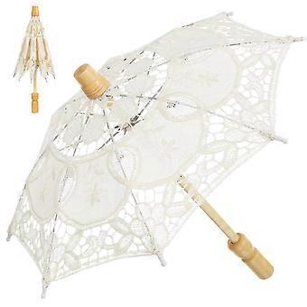 Wedding Umbrella Bride Lace Parasol for Wedding Decor