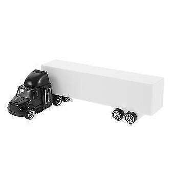 Miniature Retro Truck Model  Metal Truck Toy Desktop Container Truck Ornament Small Construction Vehicle Toys Vintage Truck Adornment