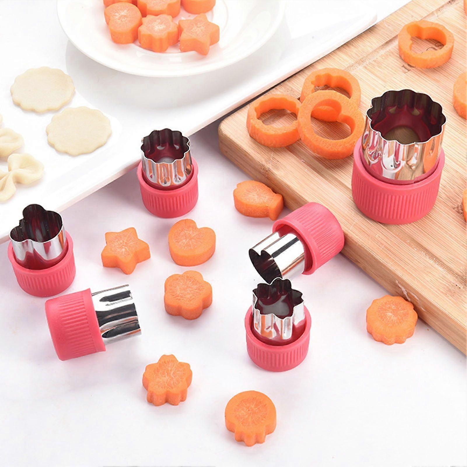 12Pcs/set Kitchen Tool Cutter Mold Cake Cutting Vegetable Fruit  Cutting Set
