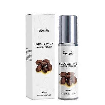 Huile de parfum de jojoba - Parfum frais longue durée aux extraits de bergamote et d’ambre, Cologne roll-on élégante, notes de tête d’agrumes vibrantes, 10ml