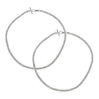 Pocket Watch Accessory Chain for Formal and Casual Dressing Iron Silver Material Used for Hanging Pocket Watches 2Pcs