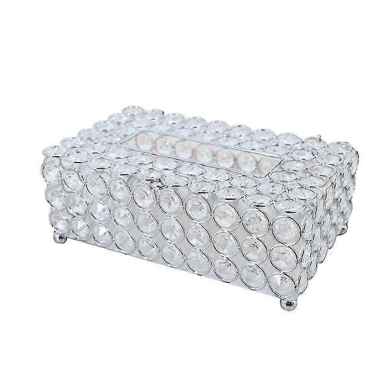 Pcs Rectangular Crystal Tissue Box Cover