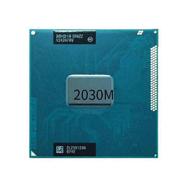 Celeron 2030M CPU - Socket PGA-988B 2 Cores 2 Threads 2.5GHz 2MB L3 Cache 35W.