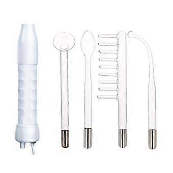 Portable Handheld High Frequency Skin Therapy Wand Machine for Acne Treatment Skin Tightening Wrinkle Reducing EU Plug