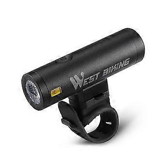 Legierung Fahrrad 500 Lumen USB wiederaufladbare Fahrrad wasserdichte Fahrrad Radfahren Sicherheitslampe