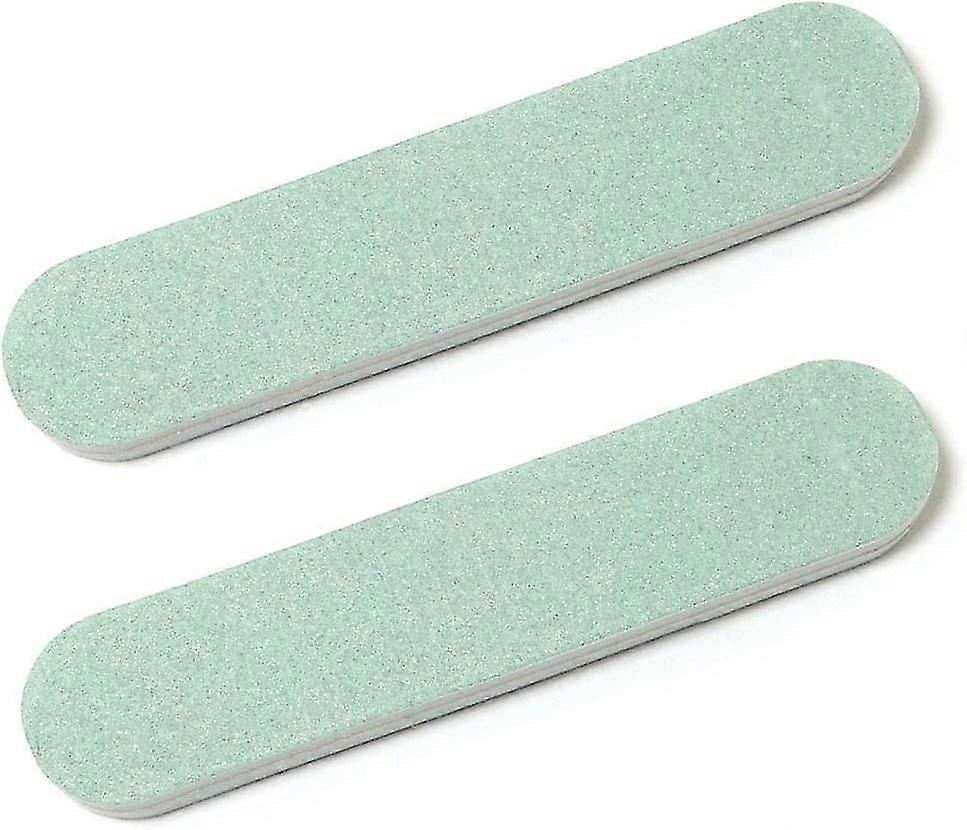 2pcs Rectangle Plastic Silver Polishing Stick Double-sided Cleaning Buffing Bars