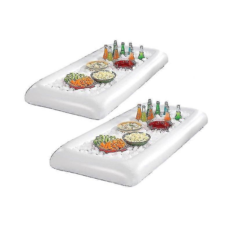 2pcs Inflatable Dishes