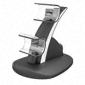 Dual Charging Station Compatible with PlayStation 5 PS5 DualSense Controller, Type-C Charger Dock Stand Accessories