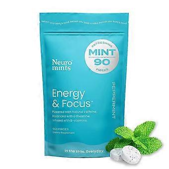 Mint-flavored Neuromints Energy Caffeine 90 tablets