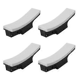 4x Exercise Bike Brake Pads, Hairy Spinning Bike Brake Replacement Pads