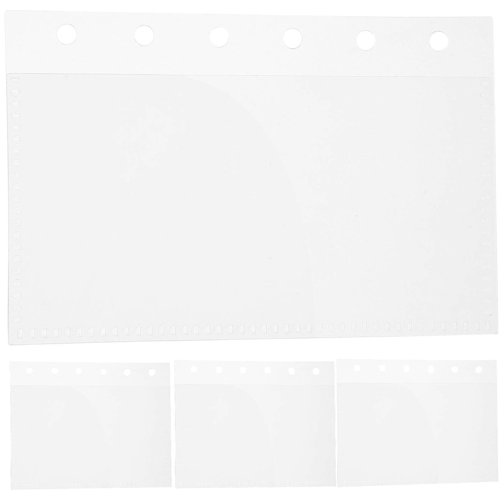 5Pcs Multi-use Budget Inserts Budget Binder Pockets Replaceable Binder Pockets
