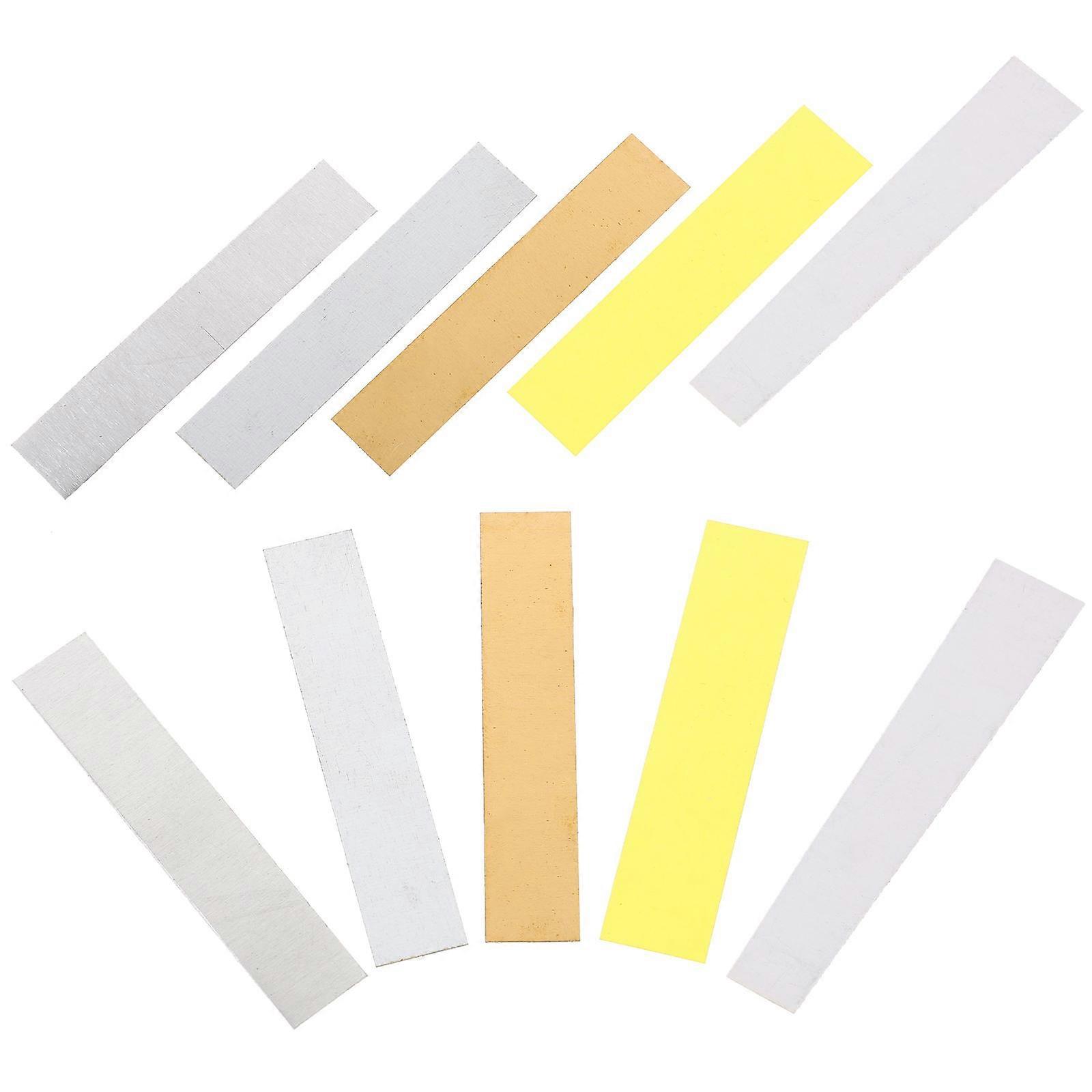 10 pcs Electroplating Electrode Strips Plating Electrode Strips Small Electrode Strips