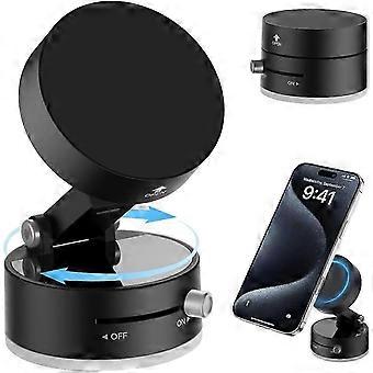 Magnetic Suction Phone Holder, 360 Adjustable Car Phone Mount with Ultra-Strong Vacuum Cup, Universal Hands-Free Cell Phone Stand for iPhone 16/15/14/