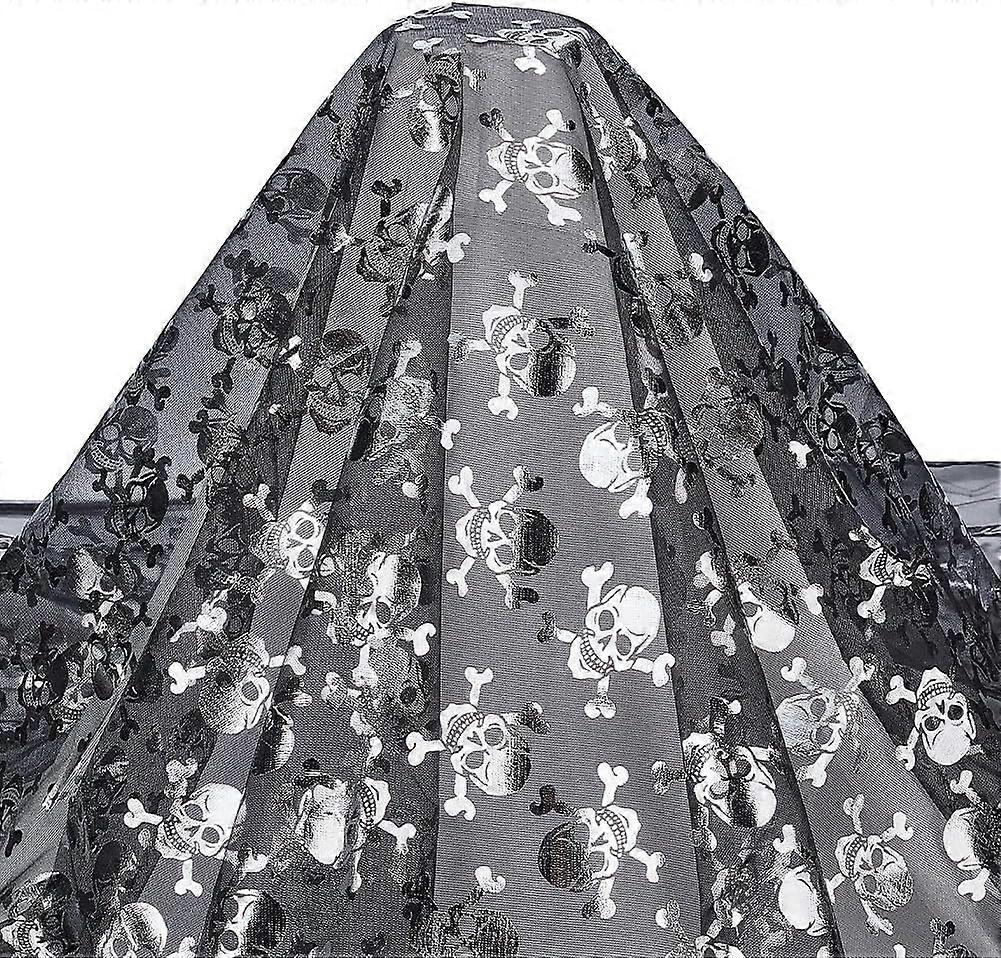 Polyester Mesh Fabric DIY Crafts Supplies Rectangle with Pattern Silver 1600x0.1mm