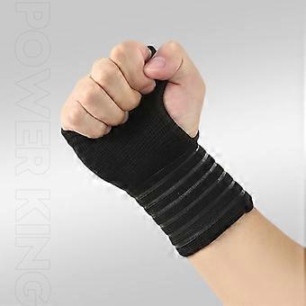 1Pcs Universal Wrist Support Sports Bandage Gloves Adjustable Wrist Brace Fitness Sports Anti- Anti-Wear Gloves