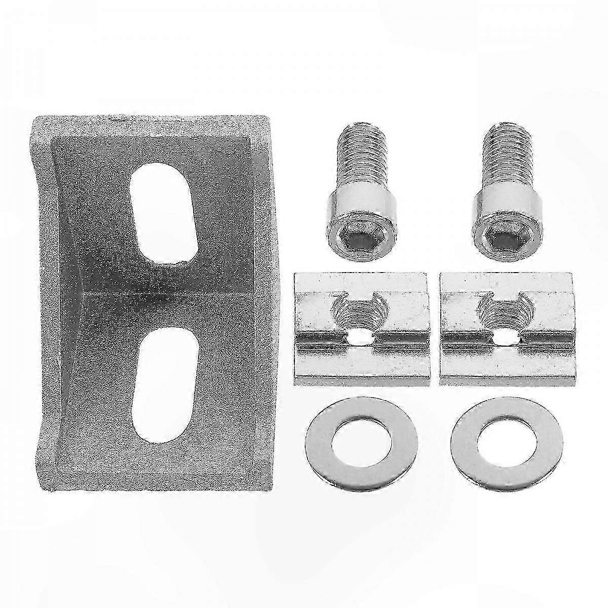 Aluminum Corner Bracket Set compatible with 4040 Profile Extrusion Connection