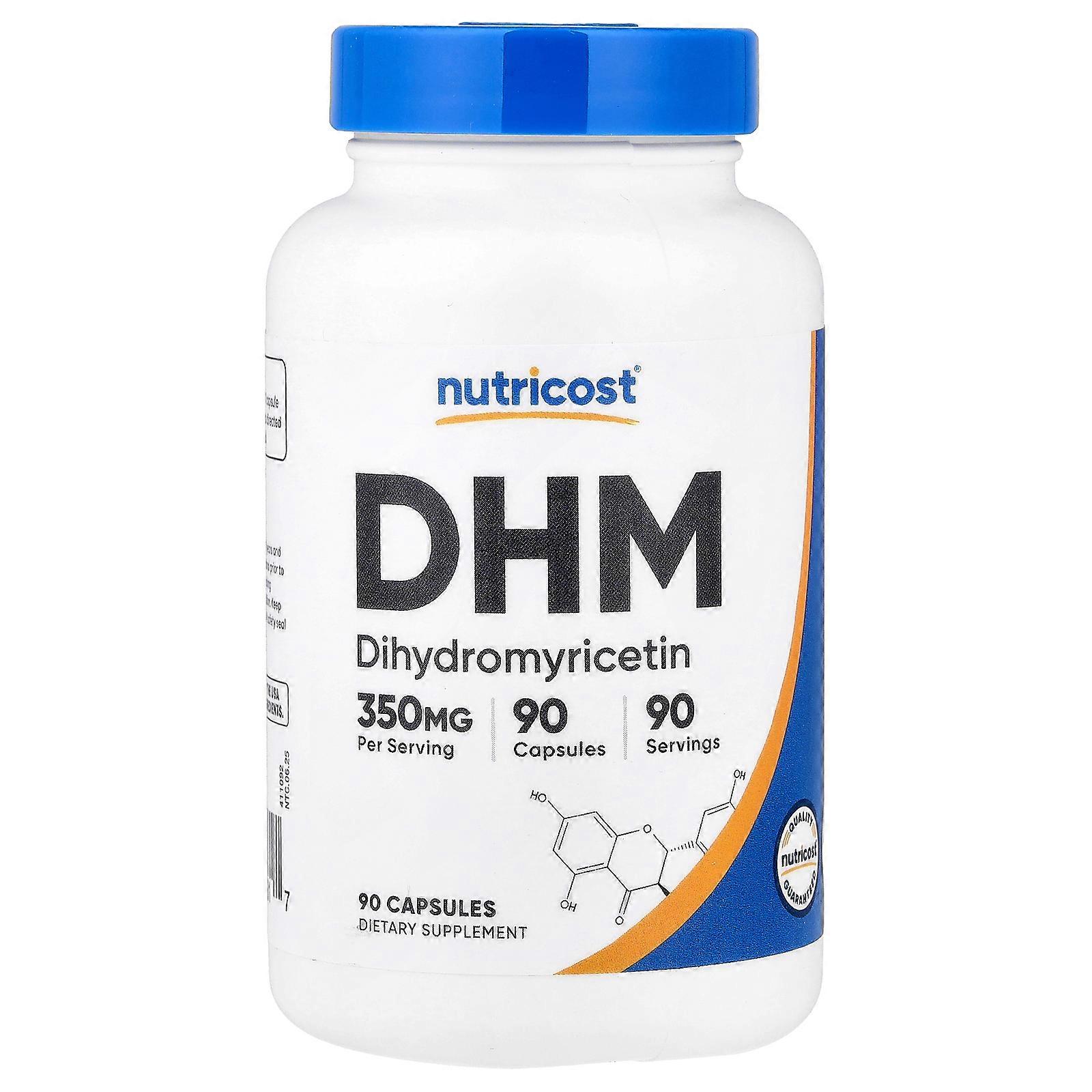 2 x Nutricost, DHM, 350 mg, 90 Capsules