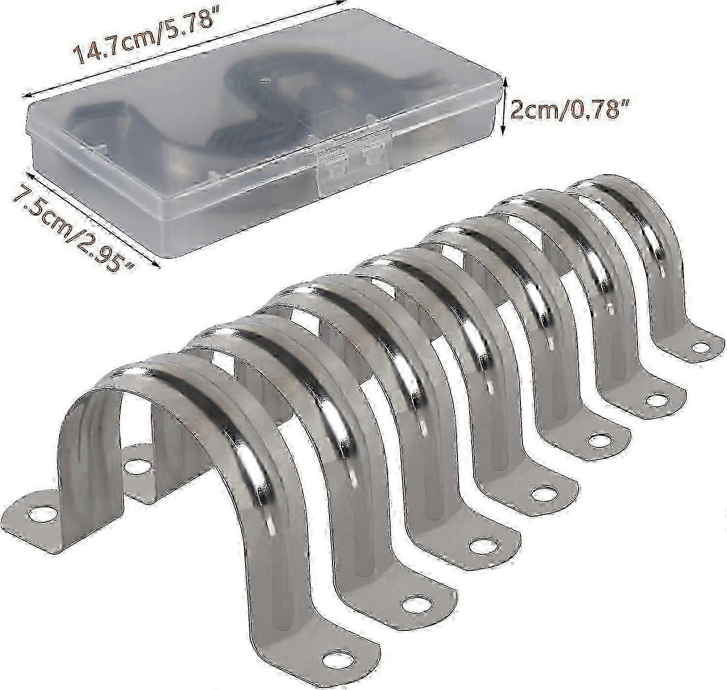 35mm Polished 304 U-Clamp