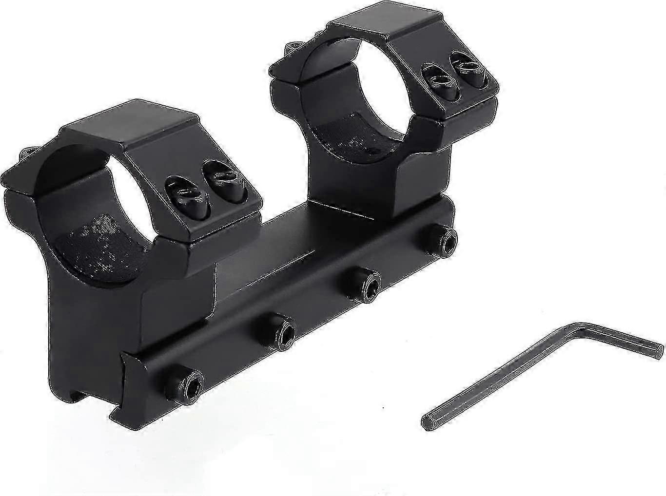 High Profile 25.4mm Aluminum Scope Rings