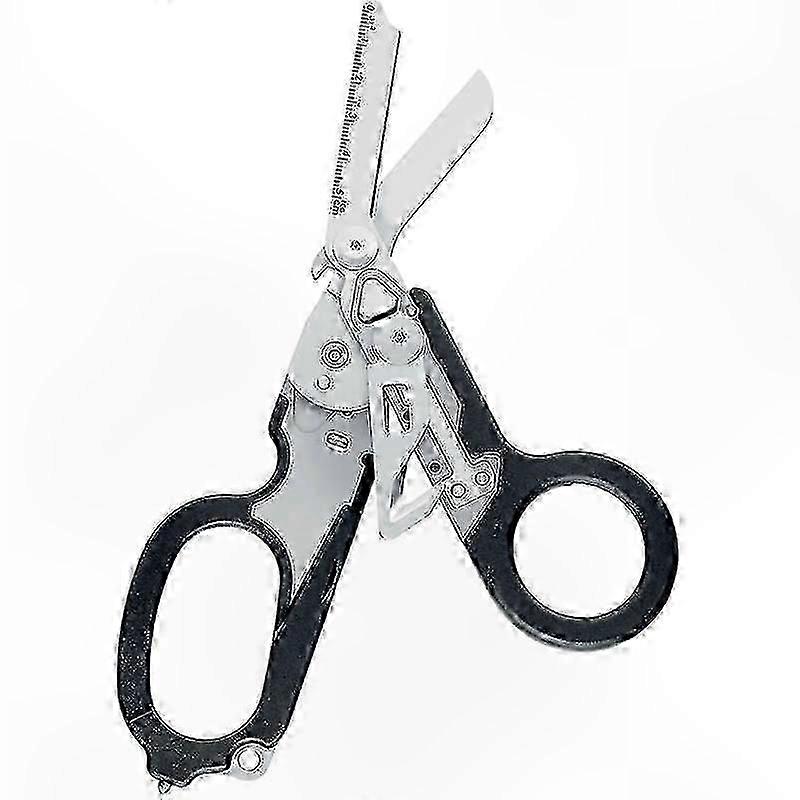 Emergency Rescue Shears, 6-in-1 Multi-Function Tool for Quick Response Situations