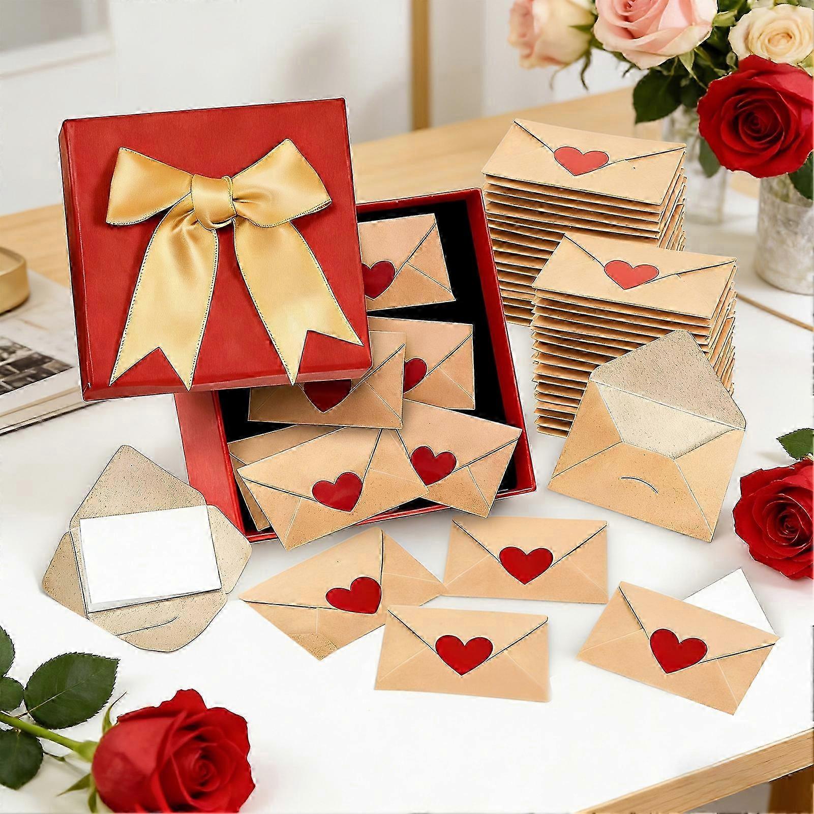 Valentine Mini Love Notes With Envelopes