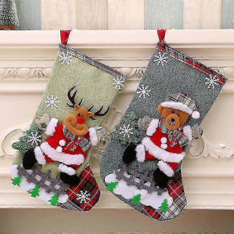 Eco Friendly Christmas Stocking Set