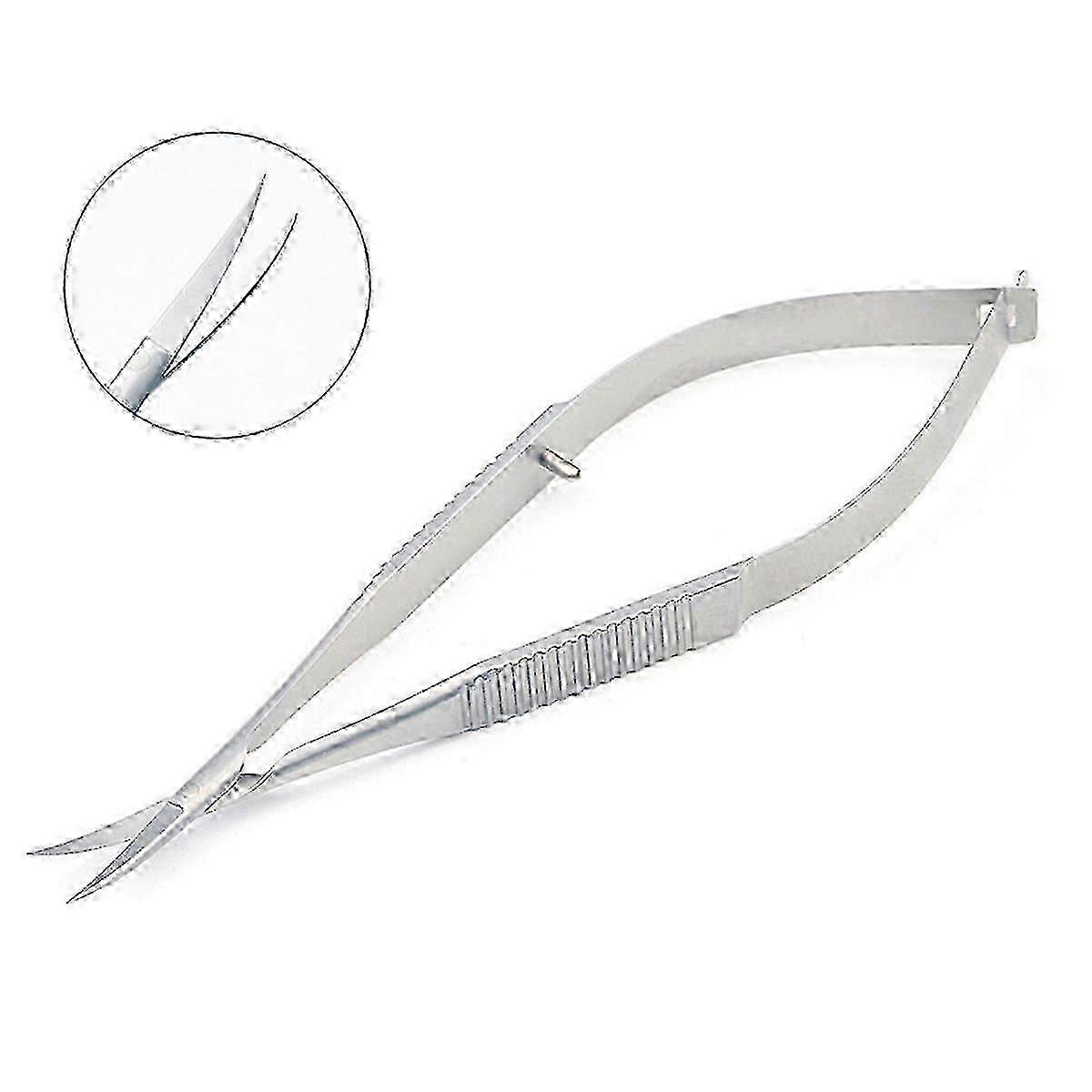 5 Inch Curved Micro Scissors Stainless Steel