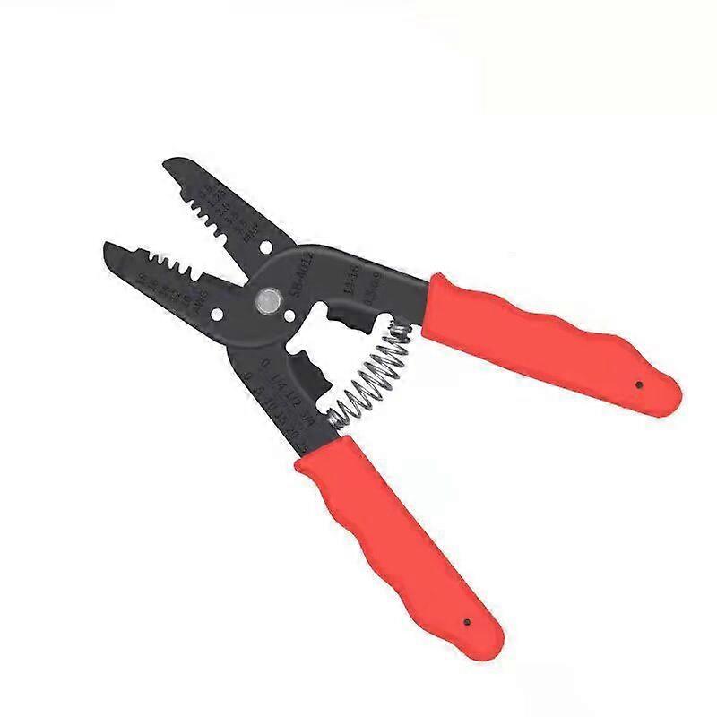 Wire Stripper and Cutter, Wire Stripper Multi-Function Tool (1pc, red)