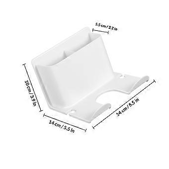 Hair Dryer Mount Shelf for Bathroom Use with Self Adhesive