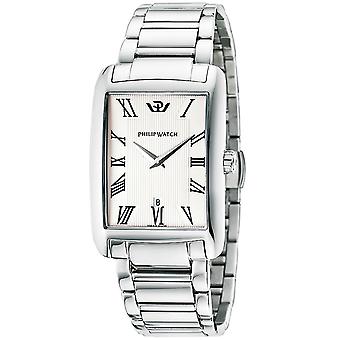 Phillip watch trafalgar Swiss Quartz Analog Man Watch with R8253174002 Stainless Steel Bracelet