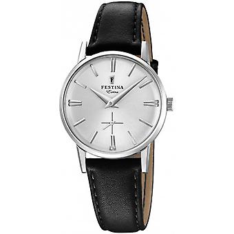 Extra Quartz Women's Watch Festin with Cowhide Bracelet F20254/1