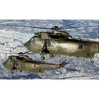 Quebra-cabeça SEA KING HELICÓPTERO TD614
