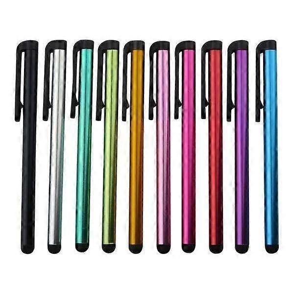 10-pack Stylus Touchpen in Metallic - multicolour