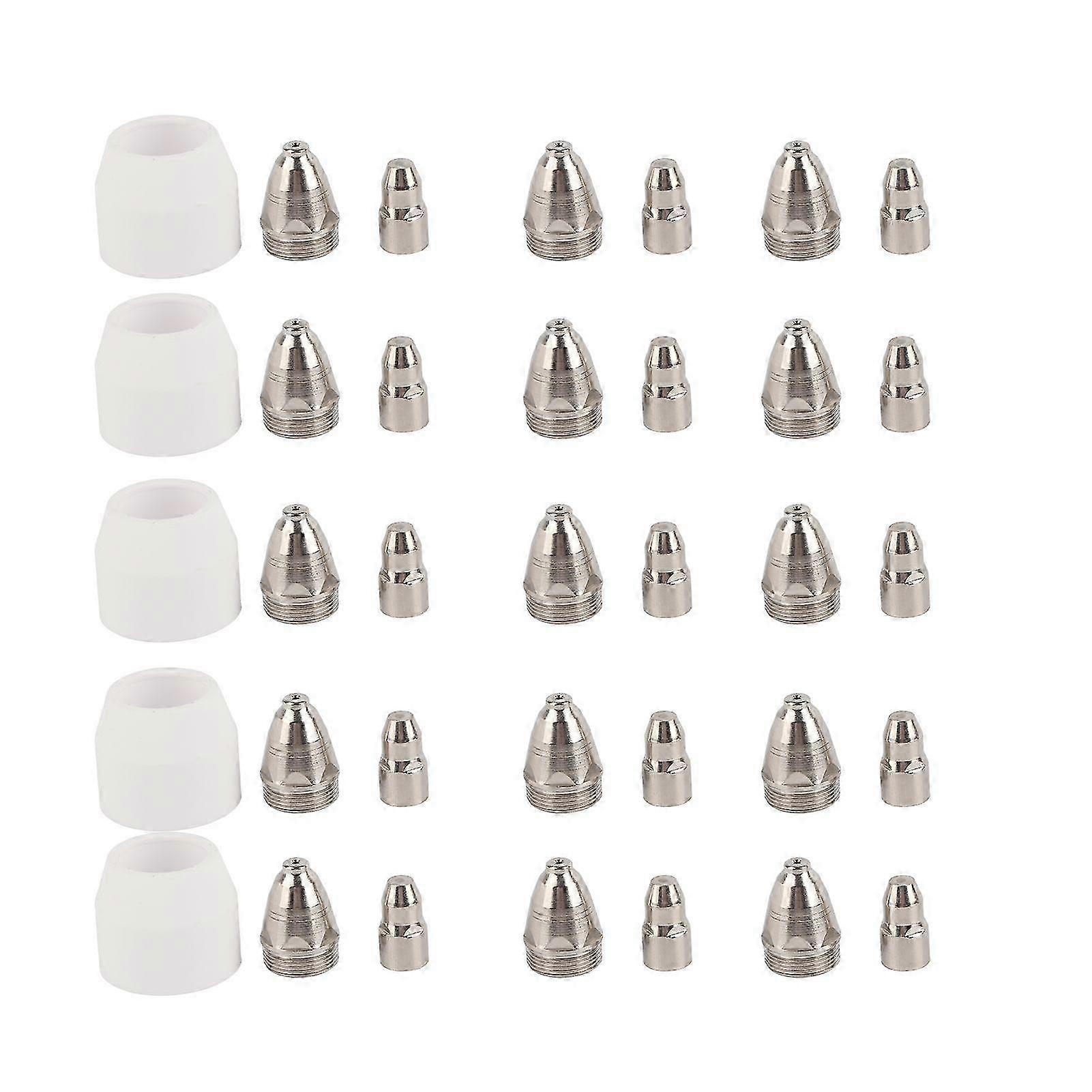 25pcs Consumable Accessory Cutting Tips & Electrode for P80 Cutting Torch