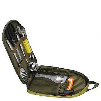 8 Piece Set Camping Tool Tableware Cookware Storage Bag Picnic Kitchen@ff