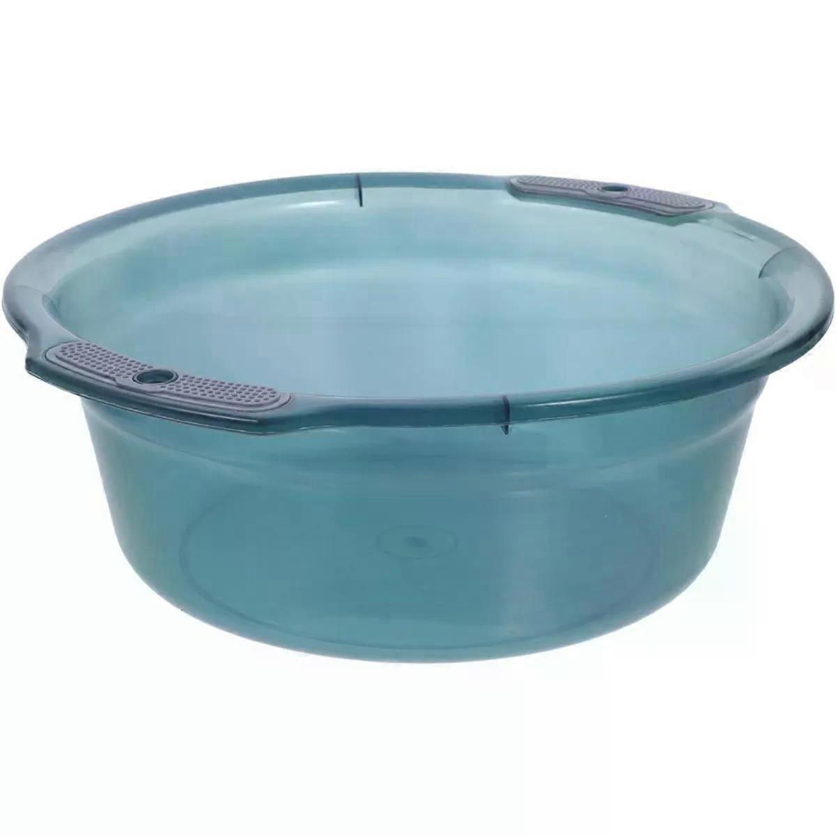 Blue Plastic Multi-use Washing Basin for Hands and Laundry