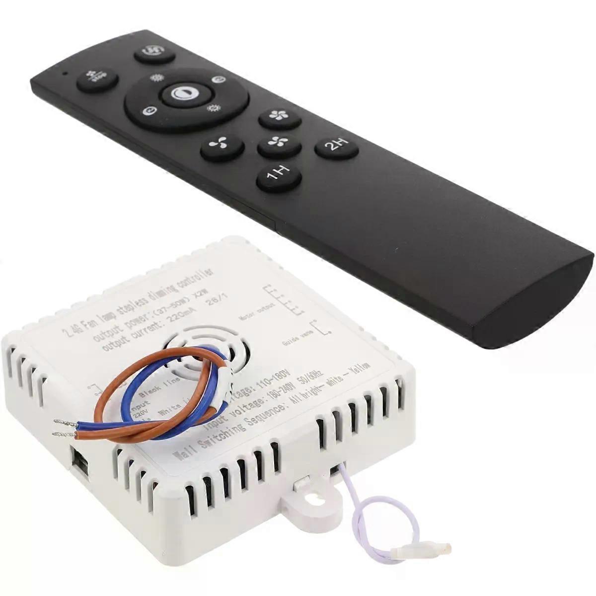 Ceiling Fan Remote Control Kit 2.4g Abs Wireless Replacement