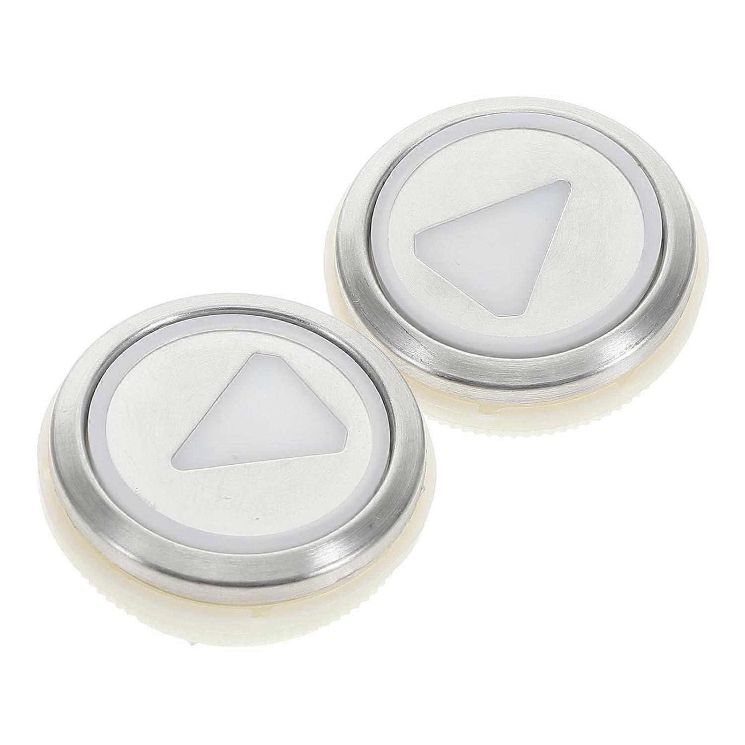 2pcs Stainless Steel Elevator Push Button Alarm Replacement