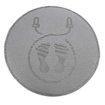 Sound Insulation & Shock-Absorbing Mute Function Jump Rope Mat
