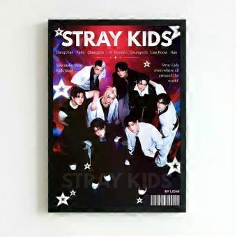 Kpop Stray Kids Group Photo Jigsaw Puzzle For Stay Fans SIO626