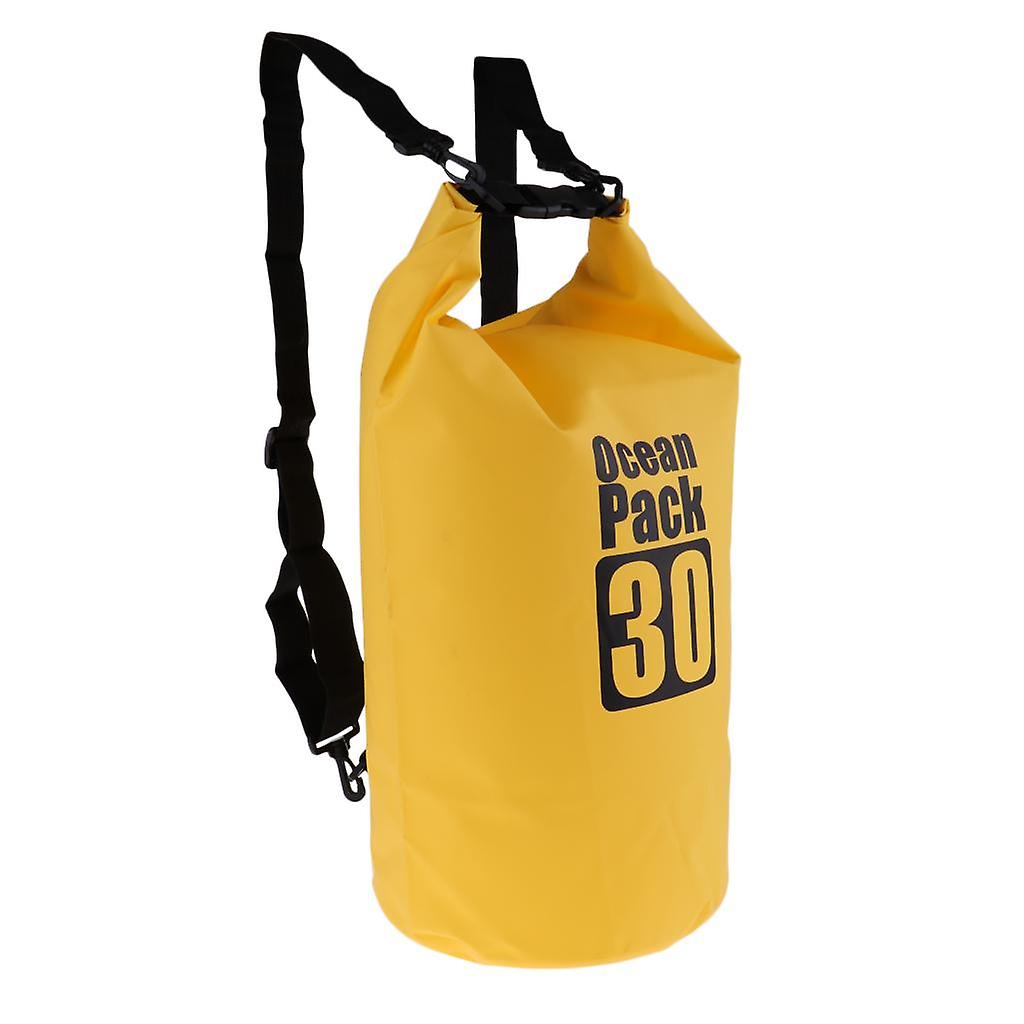 30l Waterproof Dry Bag Backpack For Canoe Boating Kayaking Floating