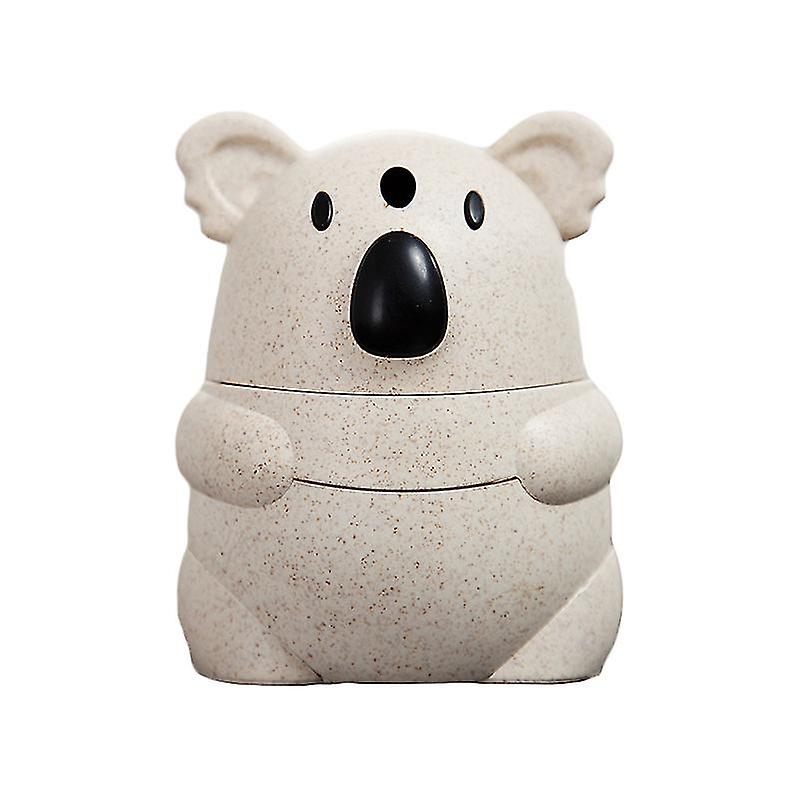 Push Toothpick Dispenser, Automatic Cute Koala Toothpick Holder Toothpick Storage Box (1 Piece)