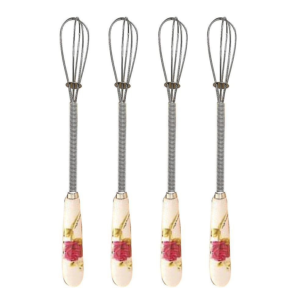 Small Whisks Stainless Steel Handle Mini Tiny Mixing Balloon
