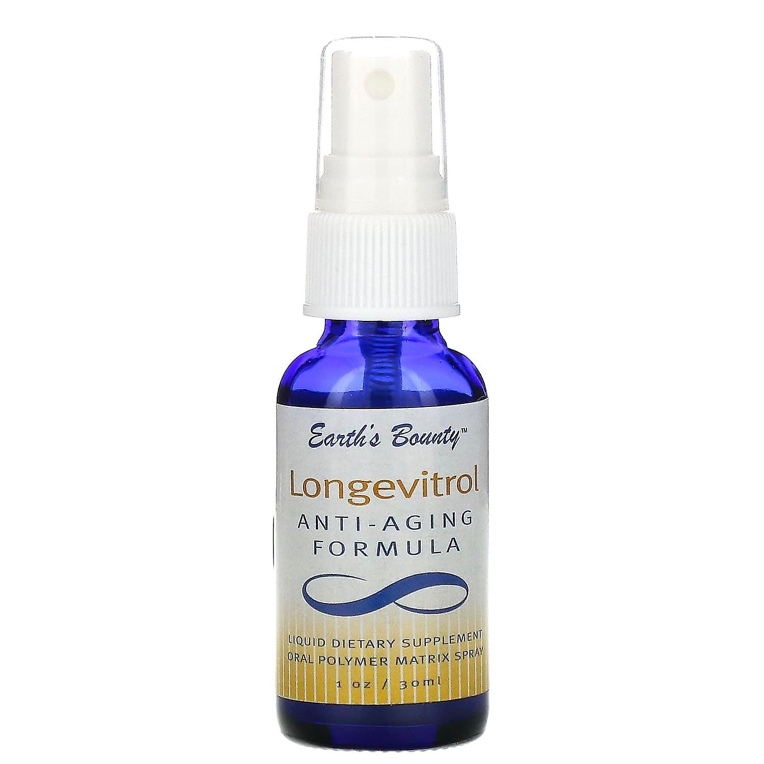 Earth's Bounty ( Matrix Health ), Longevitrol, Anti-Aging Formula, 1 oz (30 ml)