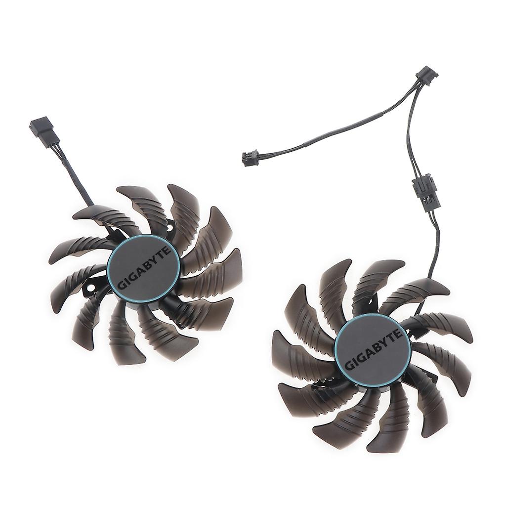 1/2Pcs 75mm PLD08010S12HH for Gigabyte RX 6400 6500 EAGLE Graphics Card Fan