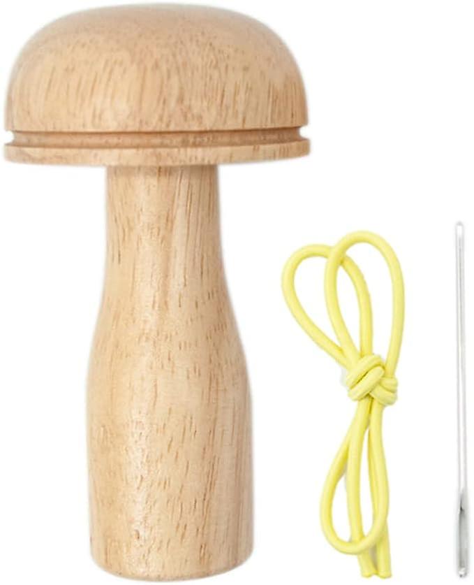 Kit ,Kit Cute DIY Darning Storage Mushroom Needle Thread Set