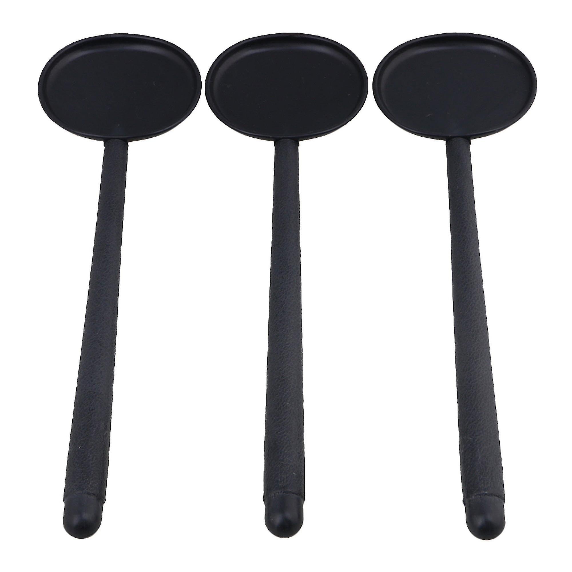 3pcs Black Eye Optometry Occluder 5.83 Inch Handle Length