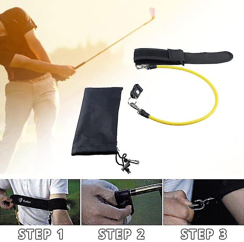 Golf Swing Release Trainer, Strength Stretch Rope Teaching Practice Correction Device Training Aid For Beginners