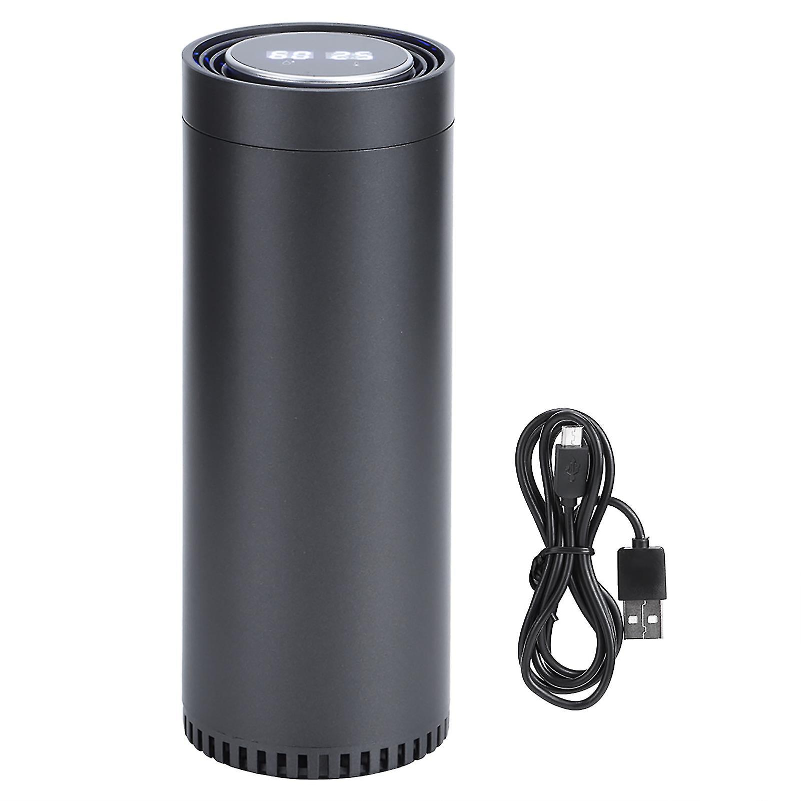 Car Air Purifier Negative Ion Formaldehyde Removal With Temperature Humidity Display
