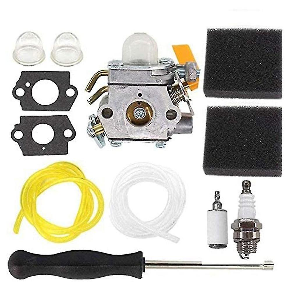 Carburettor 308054012 With Air Filter Set For 25cc 26cc 30cc 46cc Homelite Hedge Trimmer Zama C1u-h